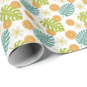 Citrus Tropisch Cadeaupapier (Rol Hoek)