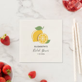 Citrus Tropisch Fruit Bruiloft Bruidsshower Papier Servet (Insitu)
