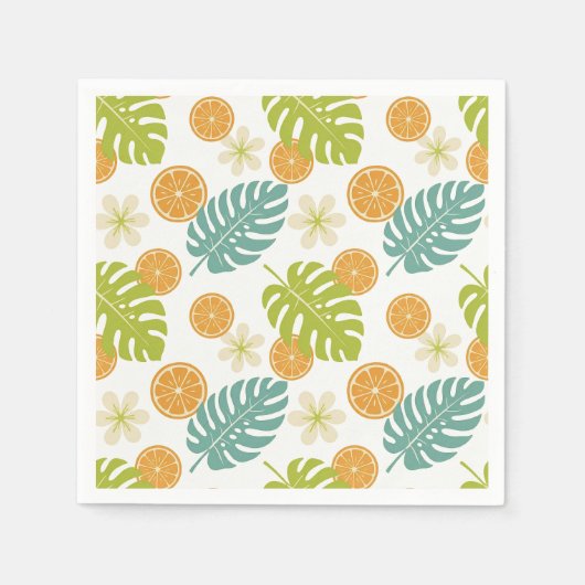 Citrus Tropisch Servet (Voorkant)
