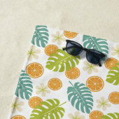Citrus Tropisch Strandlaken (In situ)