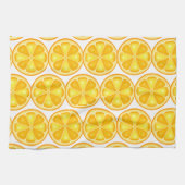 Citrus tropisch ZOMERFRUIT Sinaasappel citroenen S Theedoek (Horizontaal)