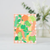 Citrus Tuin Bliss Briefkaart (Staand voorkant)