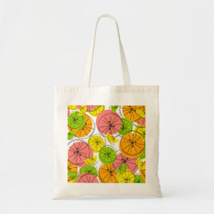 Citrus tweezijdige canvas tas