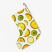 Citrus veegt kerststooking uit kleine kerstsok (Achterkant (Hangend))