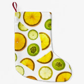 Citrus veegt kerststooking uit kleine kerstsok (Voorkant)