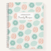 Citrus verstrekt gepersonaliseerde gezinsherenigin notitieboek (Voorkant)