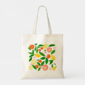 Citrus Viering Fruit Boodschappen Boeren Markt Tote Bag (Achterkant)