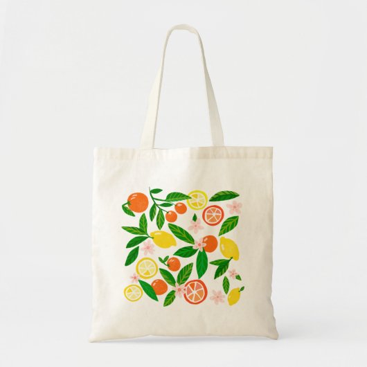 Citrus Viering Fruit Boodschappen Boeren Markt Tote Bag (Voorkant)