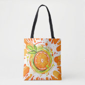 Citrus Vlaag van Geluk Tote Bag (Voorkant)
