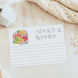 Citrus Vrijgezellenfeest advies en wensen Kaart