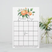 Citrus - Vrijgezellenfeest bingo (Staand voorkant)