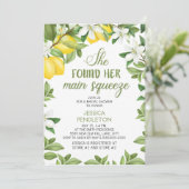 Citrus Vrijgezellenfeest Kaart (Staand voorkant)