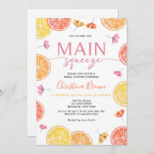 Citrus Vrijgezellenfeest Kaart (Voorkant / Achterkant)