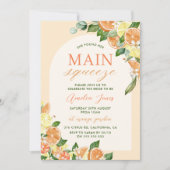 Citrus Vrijgezellenfeest Kaart (Voorkant)