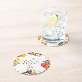 Citrus Vrijgezellenfeest Kartonnen Onderzetters (Insitu)