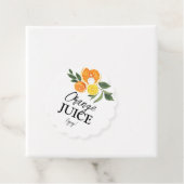 Citrus Vrijgezellenfeest Mimosa Bar Juice Labels (In situ)
