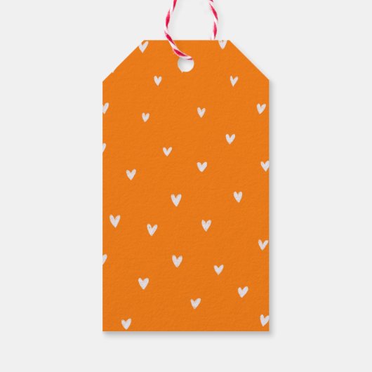 Citrus Vrijgezellenfeest Oranje-vruchtensap Cadeaulabel (Achterkant)