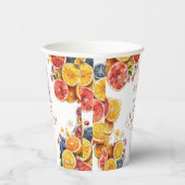 Citrus Vrijgezellenfeest Papieren Bekers (Rechts)