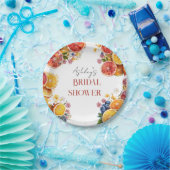 Citrus Vrijgezellenfeest Papieren Bordje (Feest)