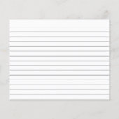 Citrus Vrijgezellenfeest Recipe-kaart (Achterkant)