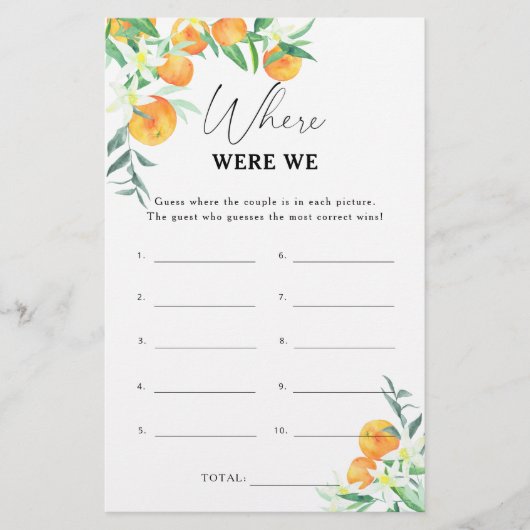 Citrus - Waar was ons vrijgezellenfeest? (Voorkant)