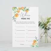 Citrus - Waar was ons vrijgezellenfeest? (Staand voorkant)