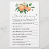 Citrus - Wat zei de bruidegom tegen het bruidsspel (Voorkant)