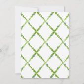 Citrus Watercolor Wapen, Chinees Huwelijk Save The Date (Achterkant)