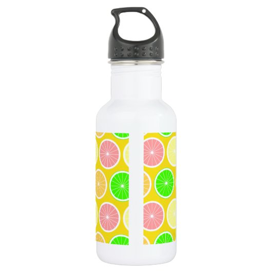 Citrus Waterfles (Achterkant)