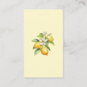 Citrus Waterverf Book Request Baby shower Informatiekaartje (Achterkant)