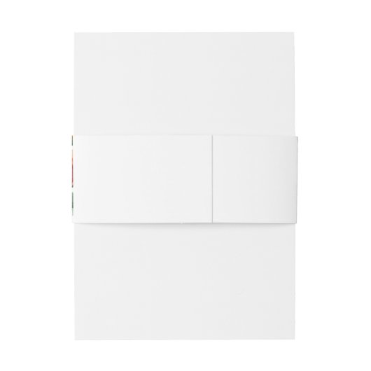 Citrus Waterverf Botanical Wedding Persoonlijk Uitnodigingen Wikkel (Achterkant Voorbeeld)