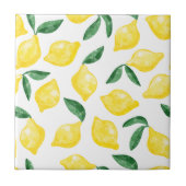 Citrus Waterverf Mediterraan Tegeltje (Voorkant)