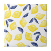 Citrus Waterverf Mediterraan Tegeltje (Voorkant)
