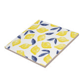 Citrus Waterverf Mediterraan Tegeltje (Zijkant)