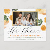 Citrus Waterverf Nieuw Buurland Briefkaart (Voorkant)