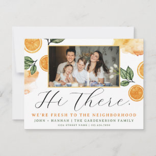 Citrus Waterverf Nieuw Buurland Briefkaart