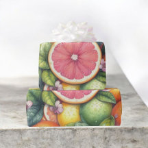 Citrus Waterverf Sinaasappel Fruit Botanische Zome