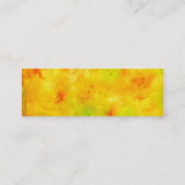 Citrus Waterverf Visitekaartje (Achterkant)