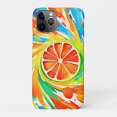 Citrus wervelende Splash Design Case-Mate iPhone Case (Achterkant)