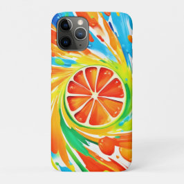Citrus wervelende Splash Design Case-Mate iPhone Case