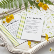 Citrus Wildflower Streep Accommodatie en Details