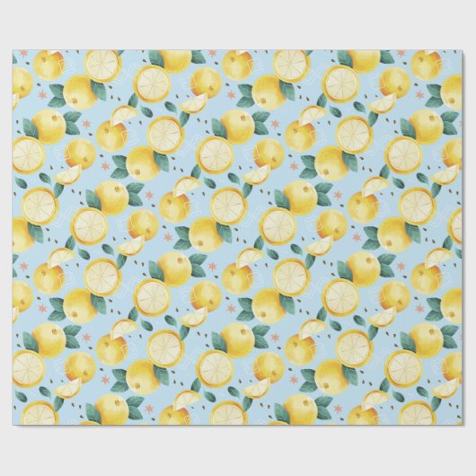 Citrus Wrapping Paper Cadeaupapier (Vlak)