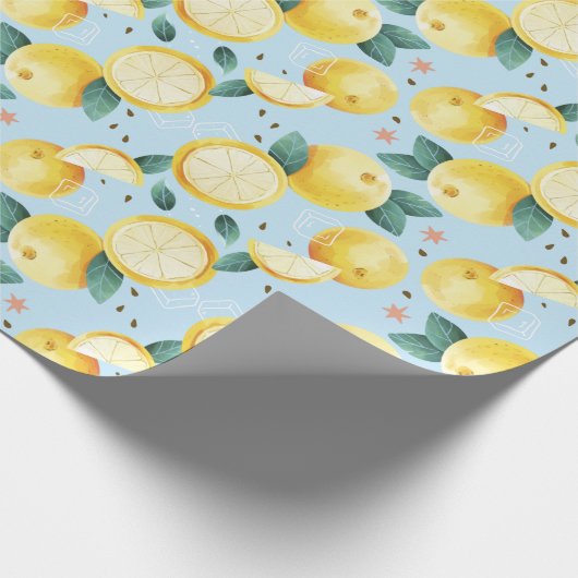 Citrus Wrapping Paper Cadeaupapier (Hoek)