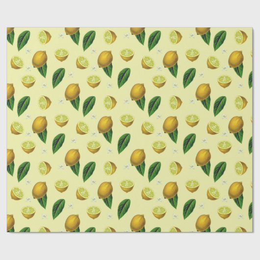 Citrus Wrapping Paper Cadeaupapier (Vlak)