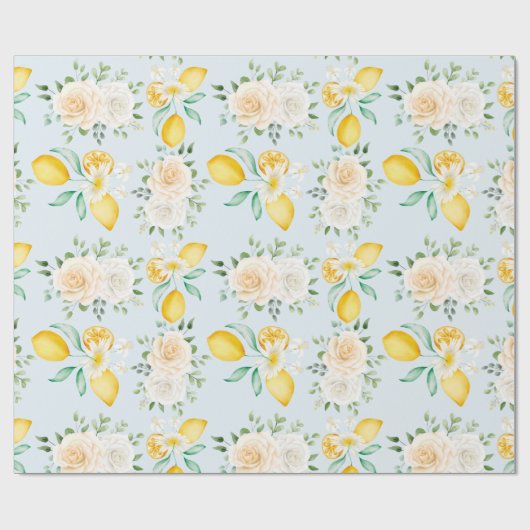 Citrus Wrapping Paper Cadeaupapier (Vlak)