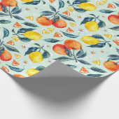 Citrus Wrapping Paper Cadeaupapier (Hoek)