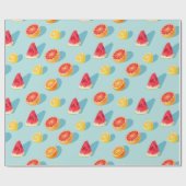 Citrus Wrapping Paper Cadeaupapier (Vlak)