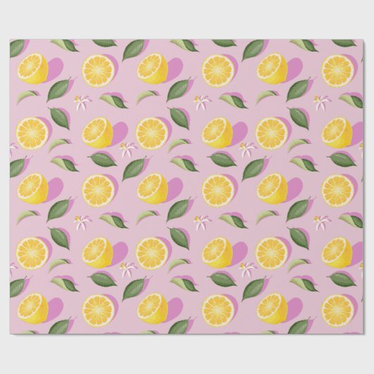 Citrus Wrapping Paper Cadeaupapier (Vlak)