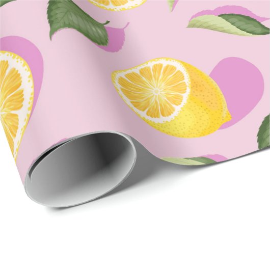 Citrus Wrapping Paper Cadeaupapier (Rol Hoek)