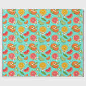 Citrus Wrapping Paper Cadeaupapier (Vlak)